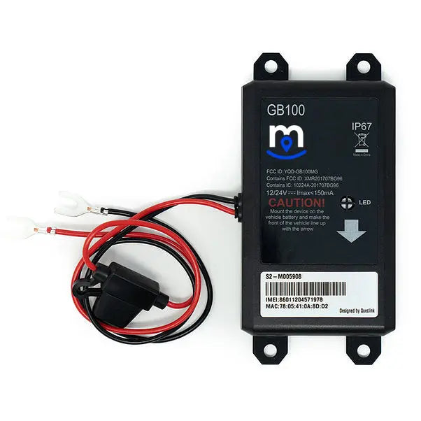 Traceur GPS pour Vehicules - Installation facile directement sur la batterie de la voiture